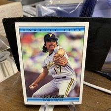 1992 Donruss Baseball Card - #88 Bob Walk - Pittsburgh Pirates