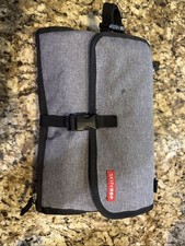 Skip Hop Pronto Baby Portable Changing Station  Diaper Changing Pad Clutch Gray