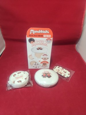 AMUSE Ceramic Skin Perfector Cushion 15g+ Refill SPF40 PA++ MONCHHICHI Edition