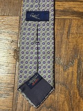 Gilbert Adrian Hollywood Ultra Rare Vintage 1950s / 60s Silk Tie Made in USA