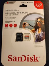 SanDisk Ultra 256 GB micro SDXC UHS-I High Speed 150MB/s GENUINE factory seal
