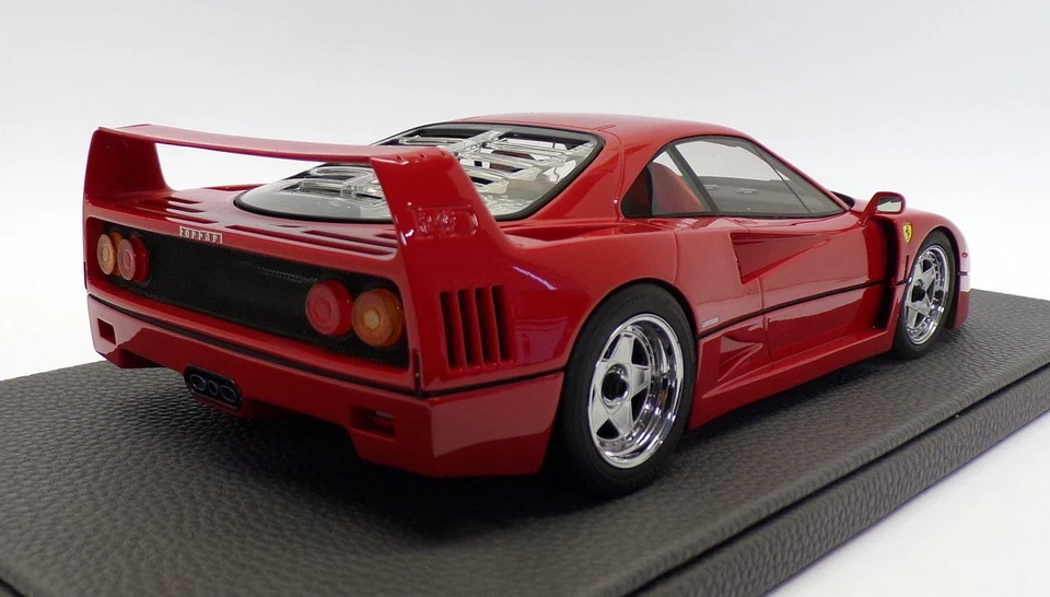 Top Marques 1/18 Scale Model Car TOP098A - Ferrari F40 - Red - Image 2 of 4