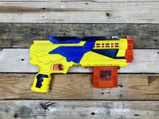 Buzz Bee Toy Gun BBT1902 Yellow Blue Foam Dart Toy Gun Blaster
