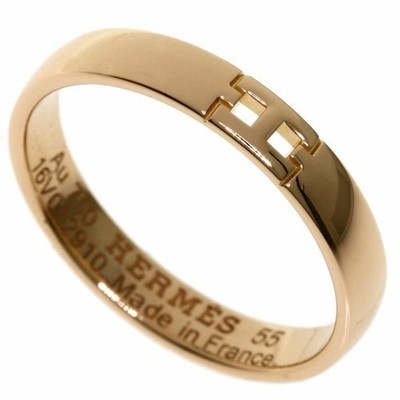 HERMES Ring Ever Heracles Ring # 55 K18 Rotgold Größe 7 US