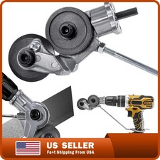 New Electric Drill Iron Plate Cutter Metal Nibbler Drill Attachment with Adapter