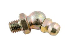 Image of CONNECT 31239 45° Angle Grease Nipple 1/4" BSF 50pc Heavy Duty Steel Fittings
