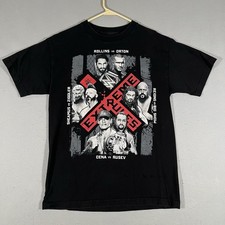 WWE Wrestling Extreme Rules 2015 Match Shirt Size Medium Cena Orton Rollins