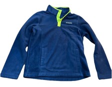 Columbia Youth 1/4 Snap Fleece Pullover - Size Medium 10/12. 495