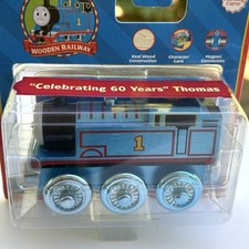 Special Thomas Friends Metallic Thomas Tank Engine Celebrating 60 Years New