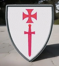 Patch. Order of the Sword Bearers. Brotherhood of the Warriors of Christ.