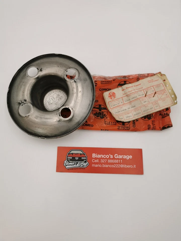 Coppa ruota Alfa Romeo 105/115 Giulia Super 1300 1600 Duetto Spider 115252801200 - Immagine 2 di 4