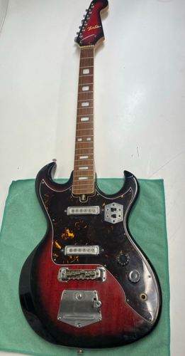 TeleStar 5002 Electric Guitar Vintage 1967-Very Rare - Picture 2 of 15
