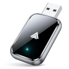 Wireless Android Auto Adapter for Android, Convert Wired to Wireless, Black