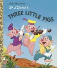 The Three Little Pigs (Disney Classic) (Little Golden Book) - Hardcover - GOOD