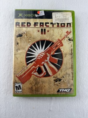 Red Faction II (Microsoft Xbox, 2003) Complete With  Manual