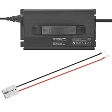 24V 20A Lithium Battery Charger 29.2V AC-DC LiFePO4 Smart Charger for RV