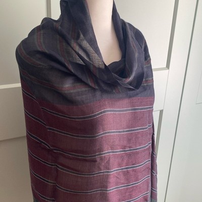 NWT Gucci oversized wool silk scarf wrap