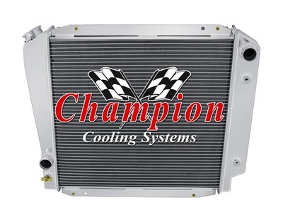 Atom Champion 3 Row Radiator for 1966 - 1977 Ford Bronco Coyote Engine Swap