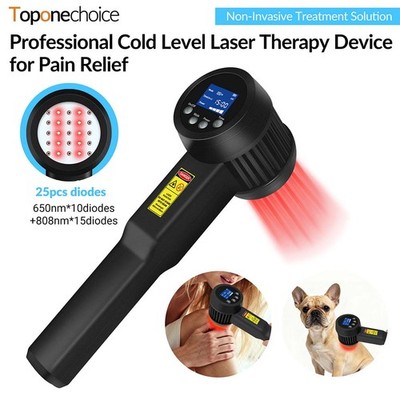 5W High Power LLLT Laser Therapy Device 25 Diodes Infrared Light for Pain Relief