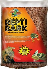 Zoo Med Reptile Bark Natural Reptile Bedding Made of 100 Pure Fir Bark 8-Quarts