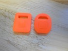 GM KEY COVERS CHEVY BUICK PONTIAC OLDS ORANGE 69-87