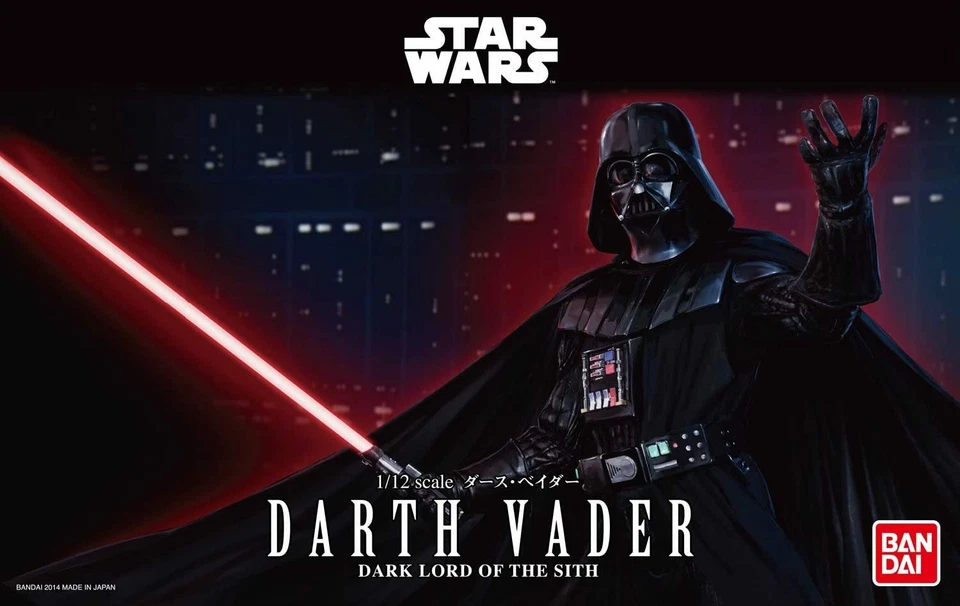 Bandai Star Wars Darth Vader 1/12 Scale Plastic model - Image 4 of 4