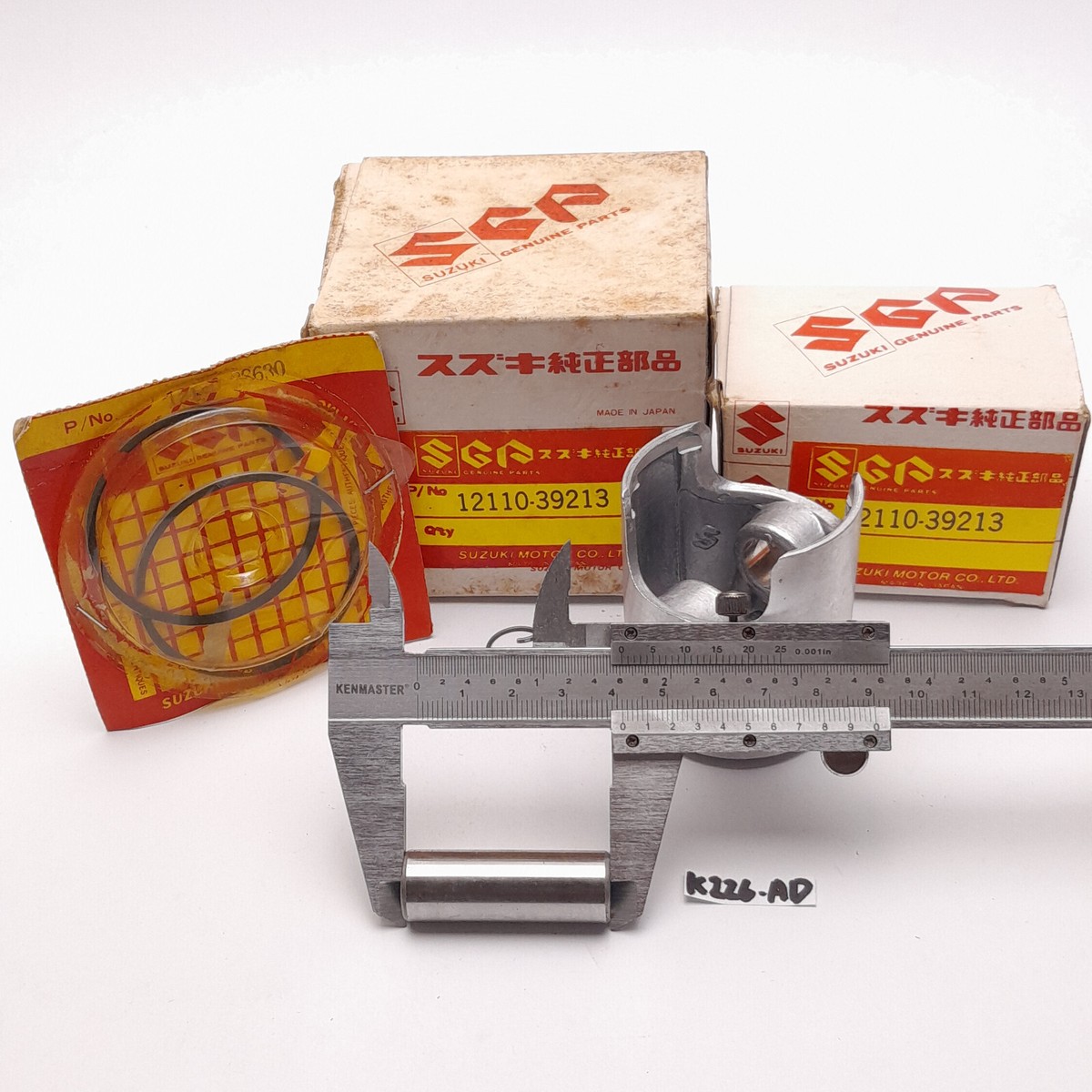 Piston Kit Set OS STD May Fit For Suzuki GP GP100 NOS JAPAN #13 | eBay