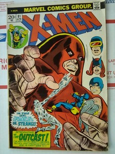 X-MEN-81-MARVEL-COMIC-1973-NICE-XMEN-X-MEN-81