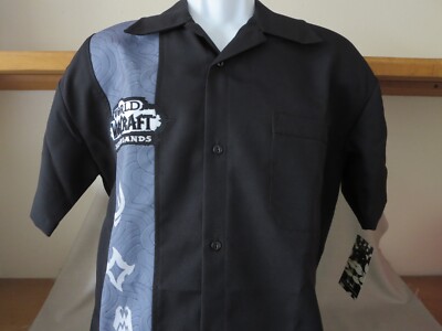 NEW Steady World Of Warcraft Shadowlands Bowling Shirt Wow Blizzard Size Small