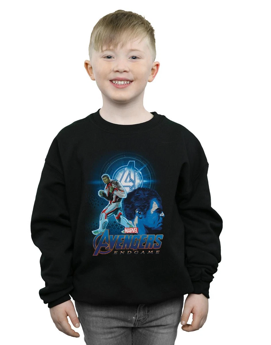 Marvel Boys Avengers Endgame Hulk Team Suit Sweatshirt BI4034 eBay