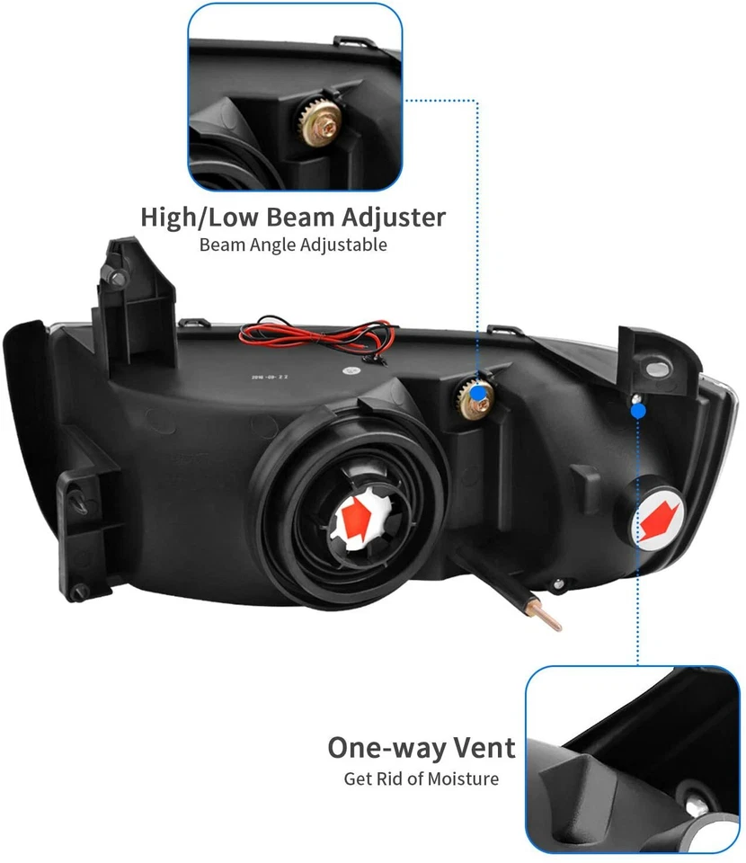94-02 para Dodge Ram 1500 2500 3500 LED faros esquineros y traseros humo Foto 4 de 4