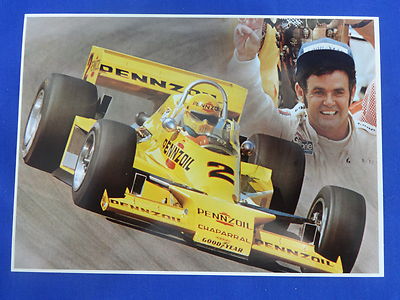 # 2 Al Unser Indianapolis 500 Postcard Out of Print New #2 Pennzoil Chaparral