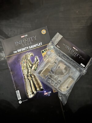 INFINITY SAGA INFINITY GAUNTLET BUILD KIT #16 WITH MAGAZINE FANHOME SCARCE