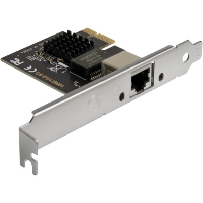 Argus PCIe x1 2,5G Netzwerk LAN Adapter ST-7266 RJ45 Realtek  Chipsatz RTL8125B 