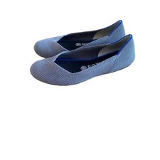 Rothy  s Birdseye Cloud Grey Round Toe Comfort Retired Ballet Flats Size 7