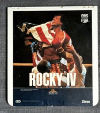 RARE - Rocky IV - Rocky 4 - 1985 CED Videodisc Stallone