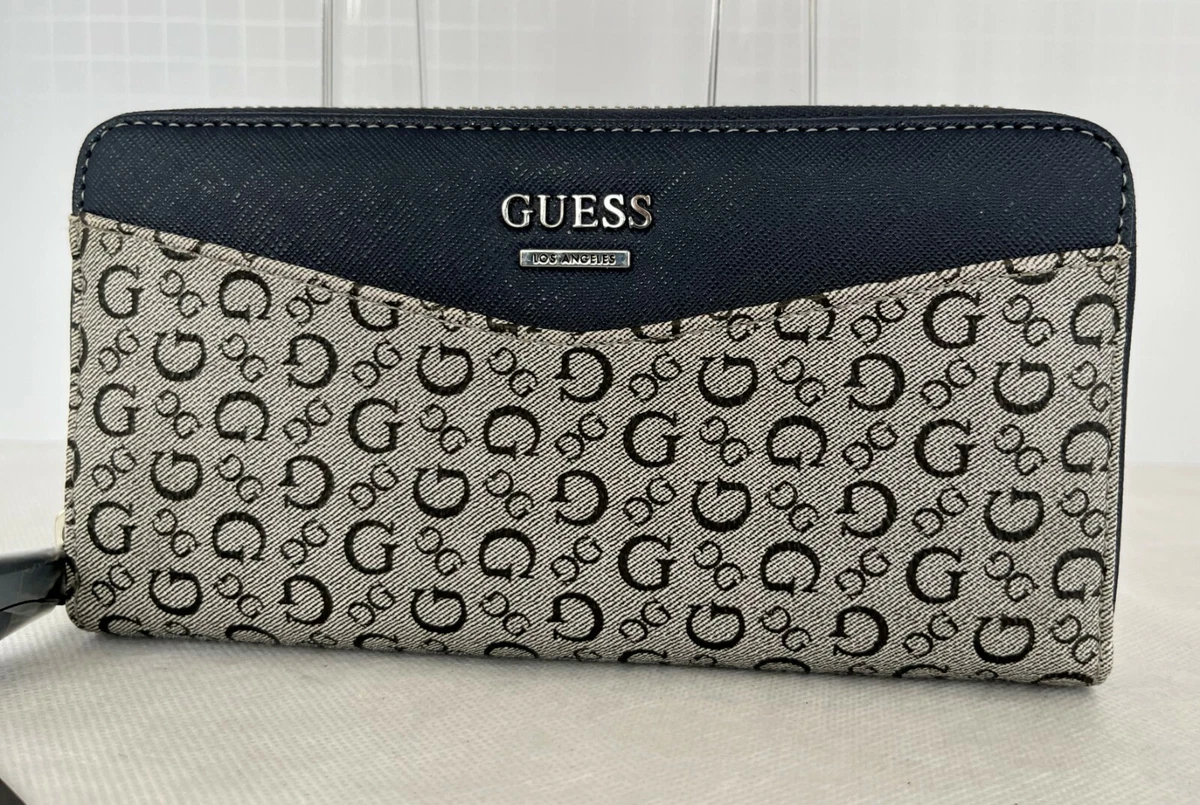 Guess logo wallet Clearance