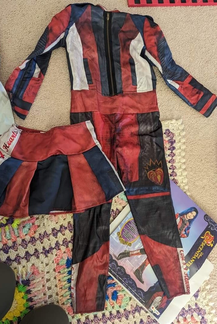 Descendants 3 Evie Outfit Halloween Carnival Suit Cosplay Costume