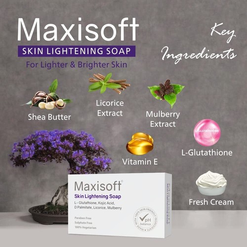 Maxisoft Skin Lightening Soap 75 gm - Bild 3 von 6