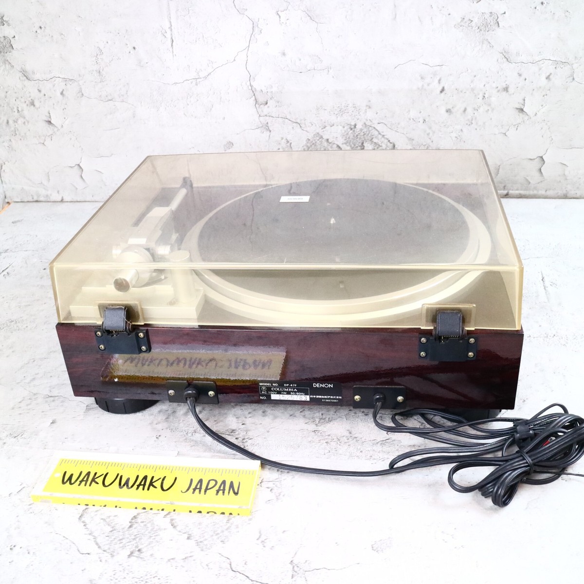 良好な状態 DENON DP-47F フルオート レコードプレーヤー DENON デノン 