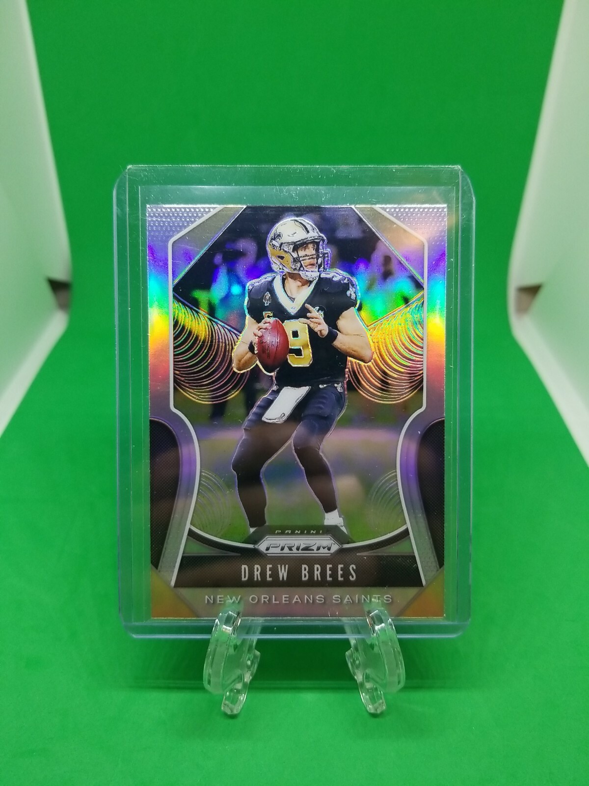 2019 Panini Prizm Drew Brees Holo Silver Saints 🏈🔥🏈🔥🏈