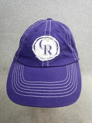 COLORADO ROCKIES Hat Purple BDA Buckle Adjustable Ulax America's Ride To Space