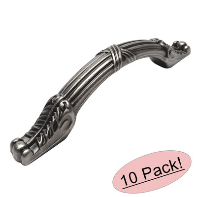 *10 Pack* Cosmas Cabinet Hardware Weathered Nickel Handle Pulls #9464WN