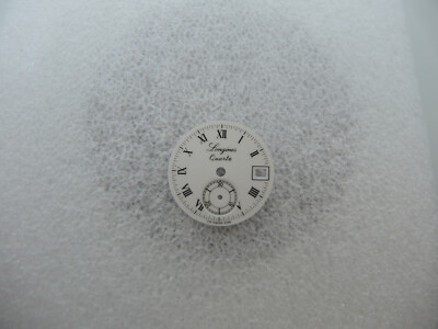 Longines Zifferblatt, Ref. 216-5198, Datum, kleine Sekunde, watch dial, Ø 19 mm