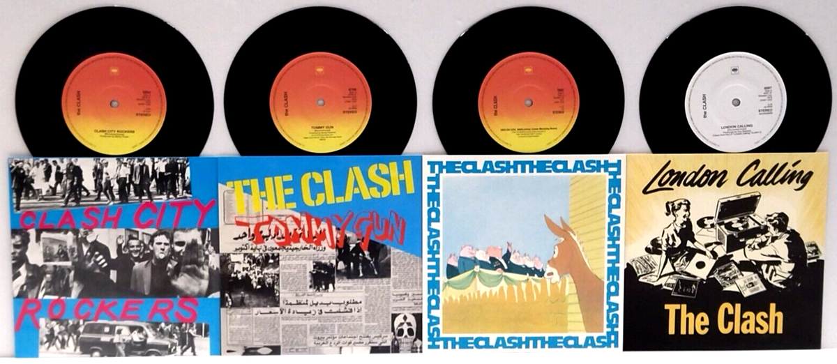 The Clash - The Singles 7'' EP Box 2006 Japan ORIG Sony SEX The Clash - The Singles 7'' EP Box 2006 Japan ORIG Sony SEX