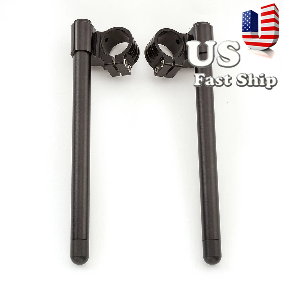 CNC para HONDA CBR600RR 2005+ elevador 1 pulgada 48 mm clip manillar manillar manillar horquilla Foto 4 de 4