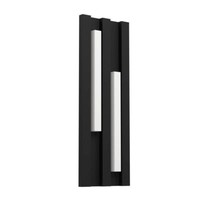 Eglo 900118 Fandina Led AußEn-Wand-/Deckenleuchte 2X4,2W Schwarz Weiss Warmweis