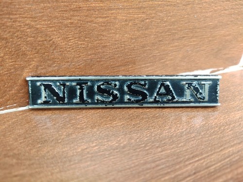 Vintage NISSAN Trunk Emblem Badge Fit Nissan SILVIA/GAZELLE S110 P/N 84814 H7401 - Foto 7 di 13