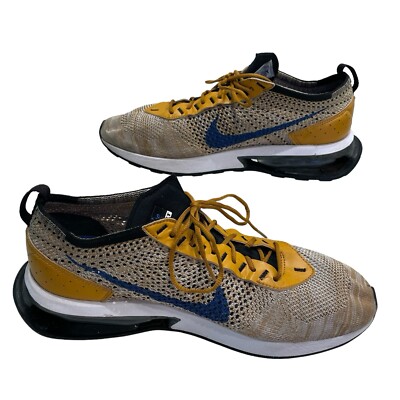 Nike Air Max Flyknit Racer Next Nature Shoes Elemental Gold  display picture 1