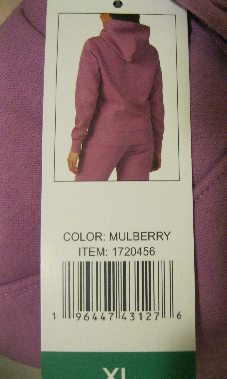 FILA Pullover donna peso medio felpa con logo in pile colore: gelso XL